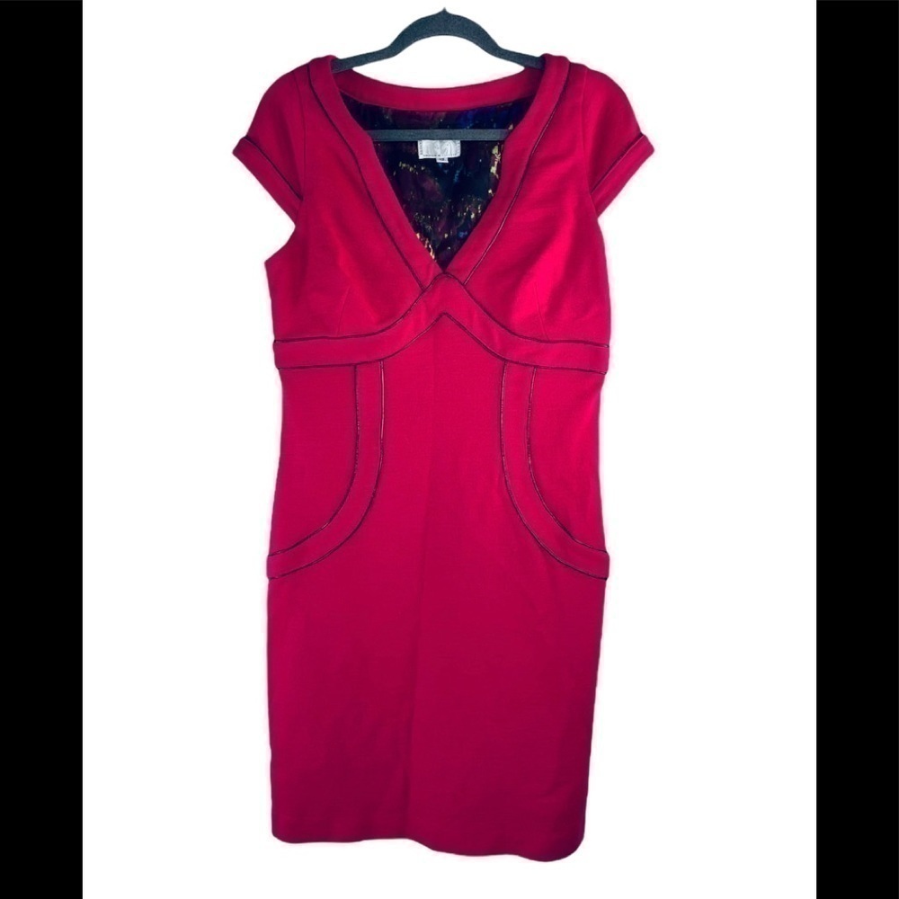 Alberto Makali Pink Sheath Dress Size 12